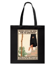 BOOKS GIVE THE SOUL Tote Bag tile