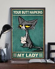 YOUR BUTT NAPKINS 11x17 Poster lifestyle-poster-2