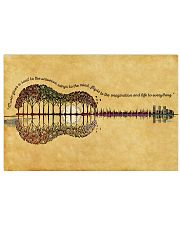 HIPPIE GUITAR FOREST 17x11 Poster front