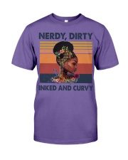 BOOK - AFRO GIRL - NERDY DIRTY Premium Fit Mens Tee tile