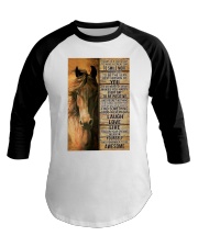 TODAY IS A GOOD DAY Baseball Tee tile