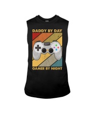 DADDY BY DAY GAMER BY NIGHT Sleeveless Tee tile