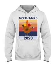 NO THANKS 2020 Hooded Sweatshirt front