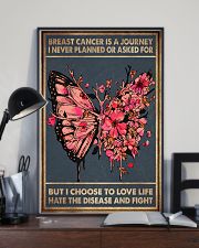 BREAST CANCER IS A JOURNEY 11x17 Poster lifestyle-poster-2