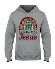 CHRISTMAS IT'S ALL ABOUT JESUS Hooded Sweatshirt tile