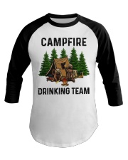 CAMPFIRE DRINKING TEAM Baseball Tee tile