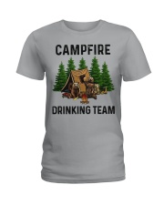 CAMPFIRE DRINKING TEAM Ladies T-Shirt tile