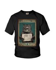 I SHREDDED THE TOILET PAPER Youth T-Shirt tile