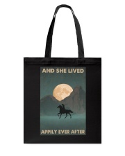 AND SHE LIVED HAPPILY EVER AFTER Tote Bag tile