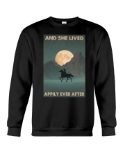 AND SHE LIVED HAPPILY EVER AFTER Crewneck Sweatshirt tile