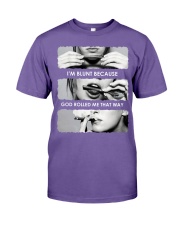 I'M BLUNT BECAUSE GOD ROLLED ME THAT WAY Premium Fit Mens Tee tile
