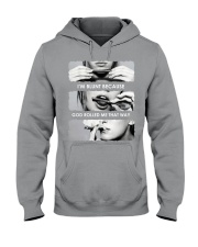 I'M BLUNT BECAUSE GOD ROLLED ME THAT WAY Hooded Sweatshirt tile
