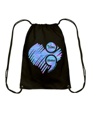 YOU MATTER Drawstring Bag tile