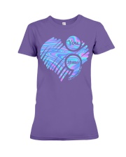 YOU MATTER Premium Fit Ladies Tee tile