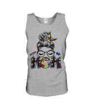 AUTISM MOM Unisex Tank tile