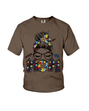 AUTISM MOM Youth T-Shirt tile