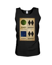 EASY - DIFFICULT - INTERMEDIATE - DIFFICULT Unisex Tank tile