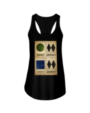 EASY - DIFFICULT - INTERMEDIATE - DIFFICULT Ladies Flowy Tank tile