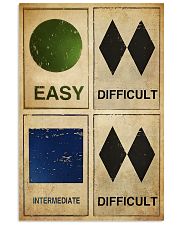EASY - DIFFICULT - INTERMEDIATE - DIFFICULT 11x17 Poster front