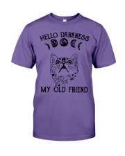 HELLO DARKNESS MY OLD FRIEND Premium Fit Mens Tee tile