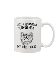 HELLO DARKNESS MY OLD FRIEND Mug tile