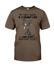 MY SPIRIT ANIMAL IS A GRUMPY CATS Classic T-Shirt tile