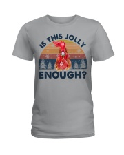 IS THIS JOLLY ENOUGH Ladies T-Shirt tile