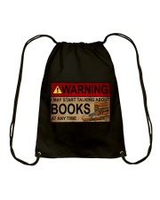 WARNING I MAY START TALKING ABOUT Drawstring Bag tile