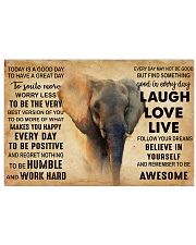 TODAY IS A GOOD DAY 24x16 Poster front