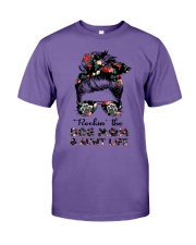 ROCKIN' THE DOG MOM AND AUNT LIFE Premium Fit Mens Tee tile