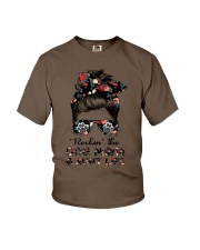 ROCKIN' THE DOG MOM AND AUNT LIFE Youth T-Shirt tile