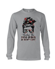 ROCKIN' THE DOG MOM AND AUNT LIFE Long Sleeve Tee tile