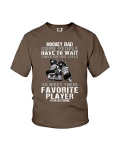 HOCKEY DAD SOME PEOPLE HAVE TO WAIT Youth T-Shirt tile