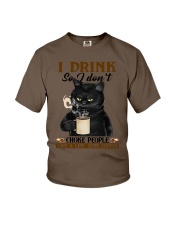 I DRINK SO I DON'T CHOKE PEOPLE Youth T-Shirt tile