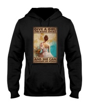 GIVE A GIRL THE RIGHT SHOES Hooded Sweatshirt tile