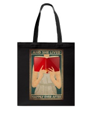 AND SHE LIVED HAPPILY EVER AFFTER Tote Bag tile