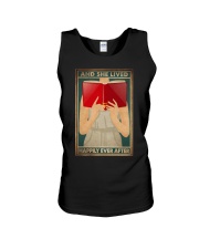 AND SHE LIVED HAPPILY EVER AFFTER Unisex Tank tile
