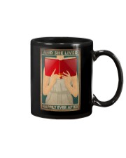 AND SHE LIVED HAPPILY EVER AFFTER Mug tile