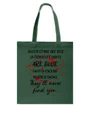 BLOOD STAINS ARE RED Tote Bag tile