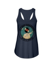 IT'S NOT HOARDING IF IT'S VINYL Ladies Flowy Tank tile