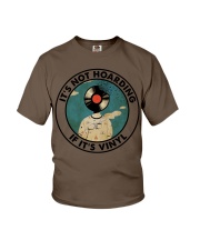 IT'S NOT HOARDING IF IT'S VINYL Youth T-Shirt tile