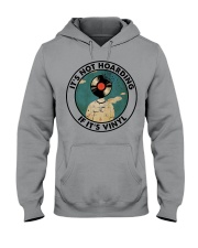 IT'S NOT HOARDING IF IT'S VINYL Hooded Sweatshirt tile