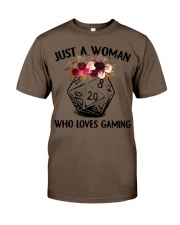 JUST A GIRL WHO LOVES GAMING Classic T-Shirt tile