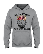 JUST A GIRL WHO LOVES GAMING Hooded Sweatshirt tile