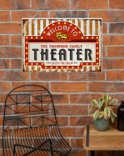 WELCOME TO THEATER - CUSTOM 24x16 Poster poster-landscape-24x16-lifestyle-24