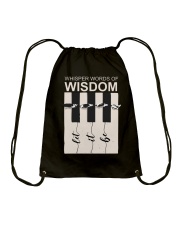 WHISPER WORDS OF WISDOM Drawstring Bag tile