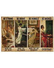 BE STRONG WHEN YOU ARE WEAK 17x11 Poster front