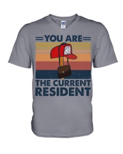 YOU ARE THE CURRENT RESIDENT V-Neck T-Shirt tile