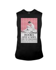 BOOKS GIVE A SOUL PINK PATTERN Sleeveless Tee tile