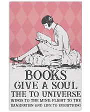 BOOKS GIVE A SOUL PINK PATTERN 11x17 Poster front